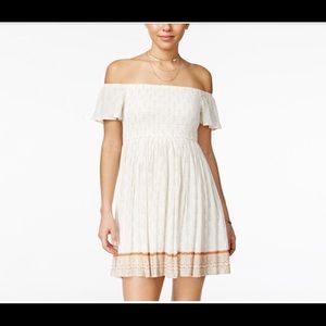 American Rag off the shoulder dress